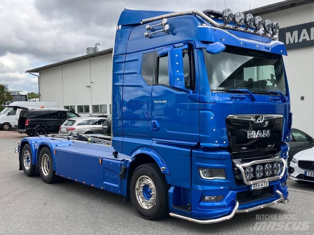 MAN TGX 26.510 Φορτηγά ανατροπή με γάντζο