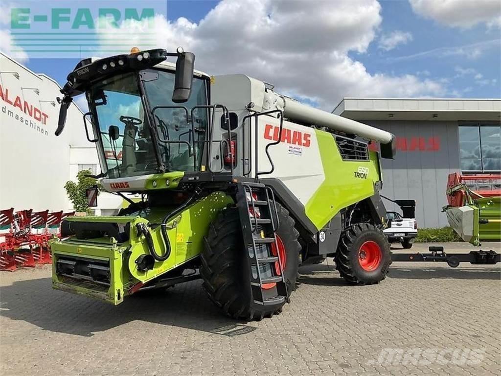 CLAAS trion 650 Θεριζοαλωνιστικές μηχανές