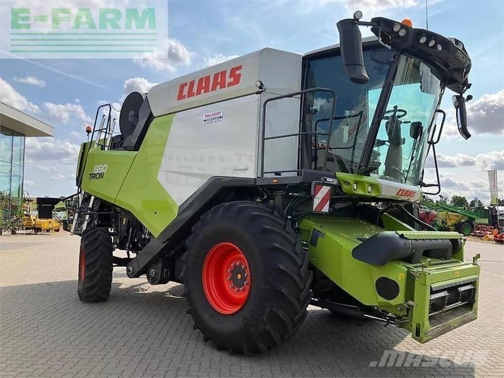 CLAAS trion 650 Θεριζοαλωνιστικές μηχανές