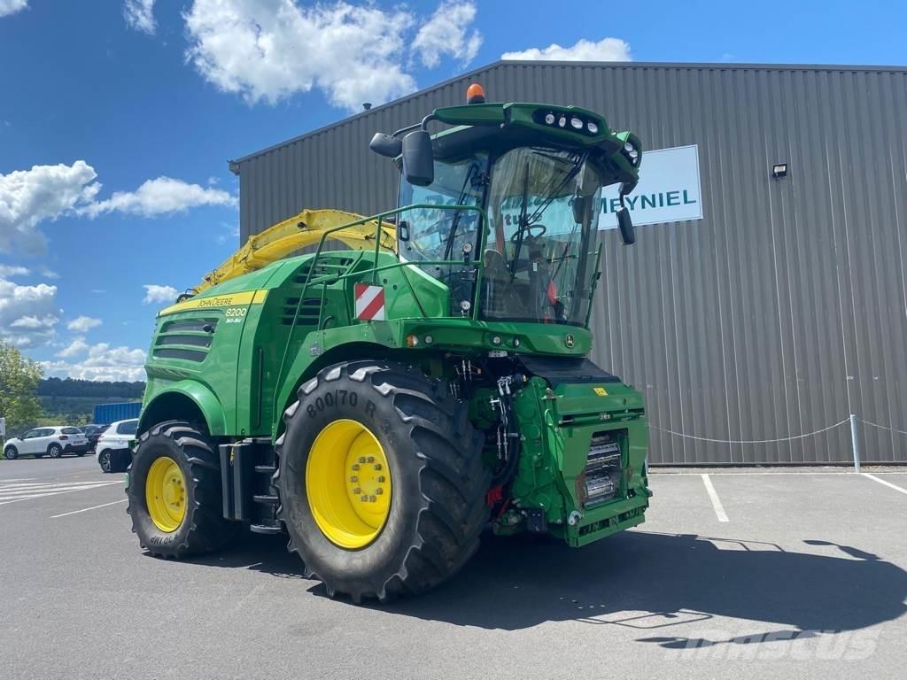 John Deere 8200 Ενσιρωκοπτικές μηχανές