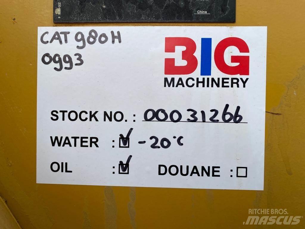 CAT 980H Φορτωτές με λάστιχα (Τροχοφόροι)