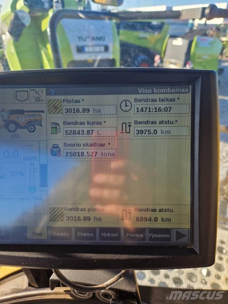New Holland CX 8.85 Θεριζοαλωνιστικές μηχανές