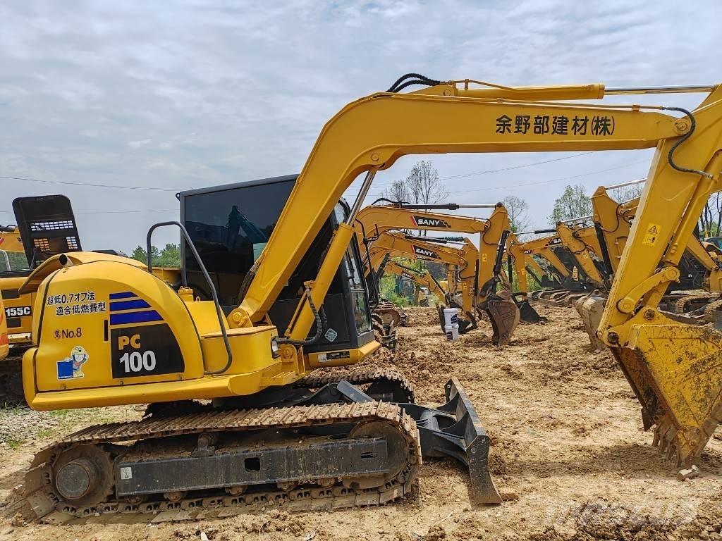 Komatsu PC 100 Εκσκαφείς με ερπύστριες