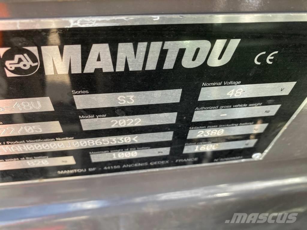 Manitou ME 316 Ηλεκτρικά περονοφόρα ανυψωτικά κλαρκ