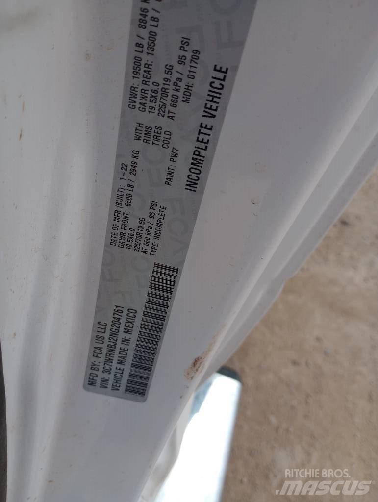 RAM 5500 Φορτηγά Kαρότσα με ανοιγόμενα πλαϊνά