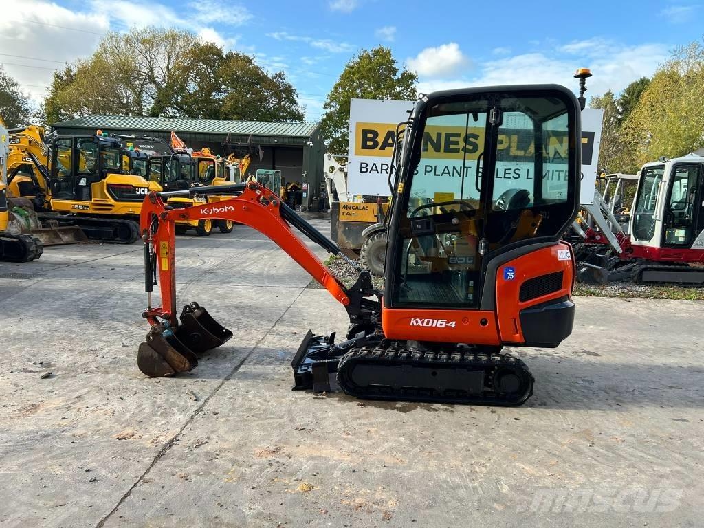 Kubota KX 016-4 Εκσκαφάκι (διαβολάκι) < 7t