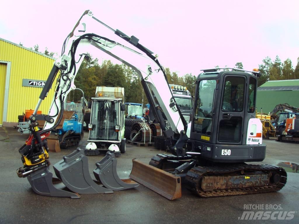 Bobcat E 50 Εκσκαφάκι (διαβολάκι) < 7t