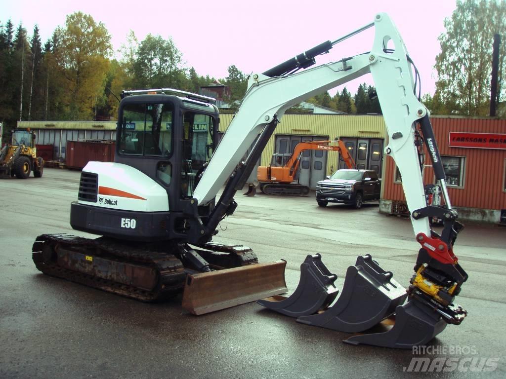 Bobcat E 50 Εκσκαφάκι (διαβολάκι) < 7t