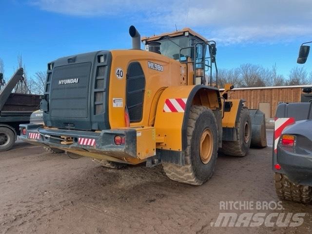Hyundai HL 980 Φορτωτές με λάστιχα (Τροχοφόροι)