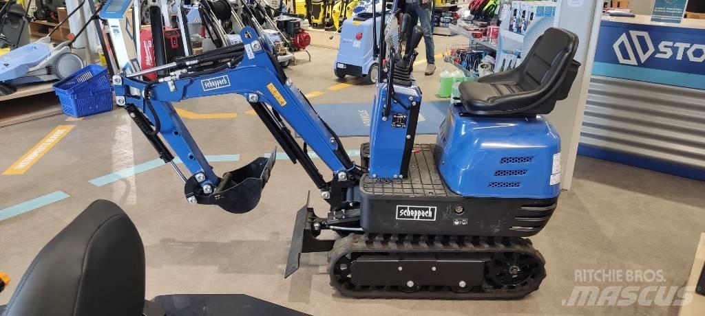  Scheppach Exc815 Εκσκαφάκι (διαβολάκι) < 7t