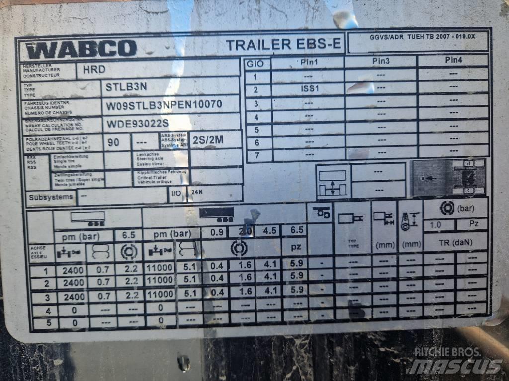 HRD Semitrailer Άλλες ημιρυμούλκες
