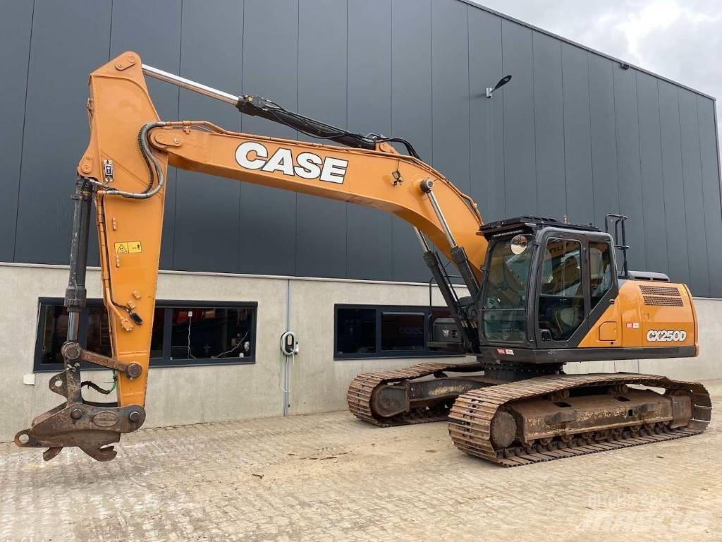 CASE CX 250 D Εκσκαφείς με ερπύστριες