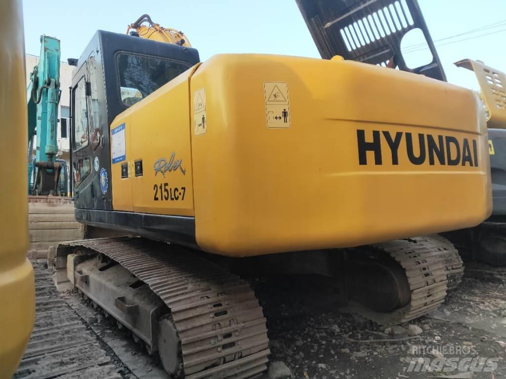 Hyundai R215-7 Εκσκαφείς με ερπύστριες