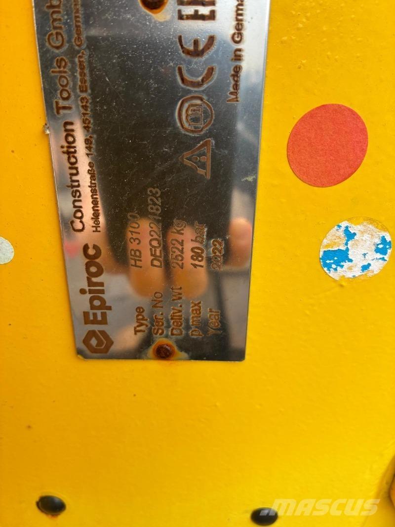 Epiroc HB3100 Σφυριά / Σπαστήρες