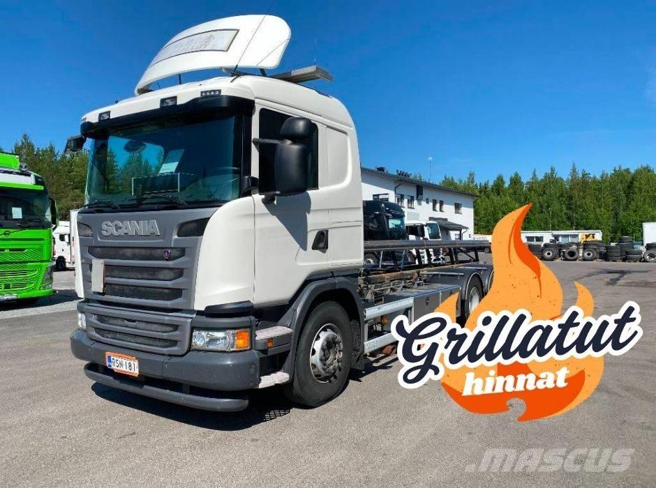 Scania G490 6x2*4 Φορτηγά για εμπορευματοκιβώτια