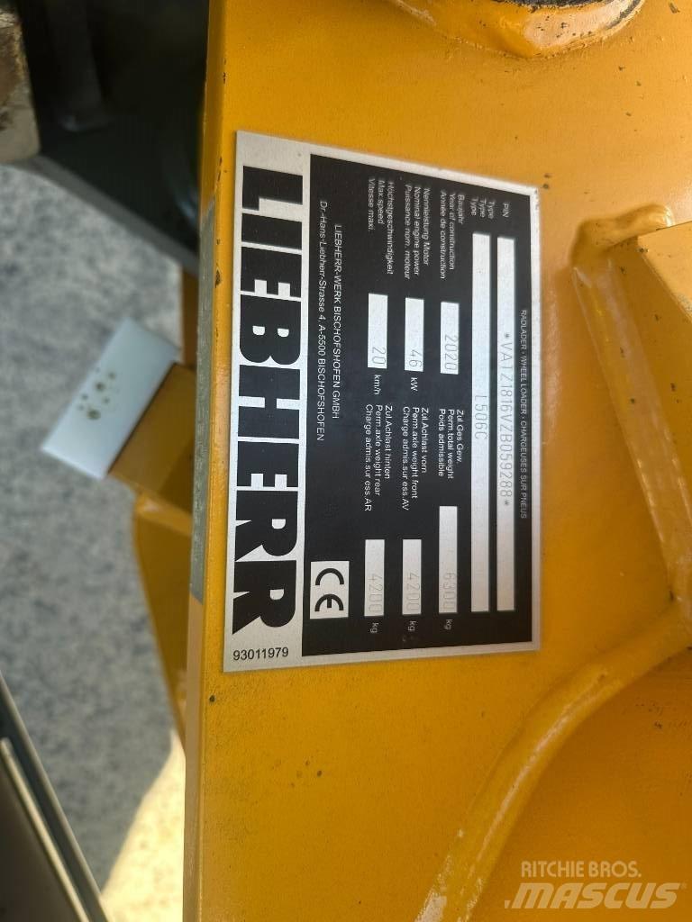 Liebherr L 506 Φορτωτές με λάστιχα (Τροχοφόροι)