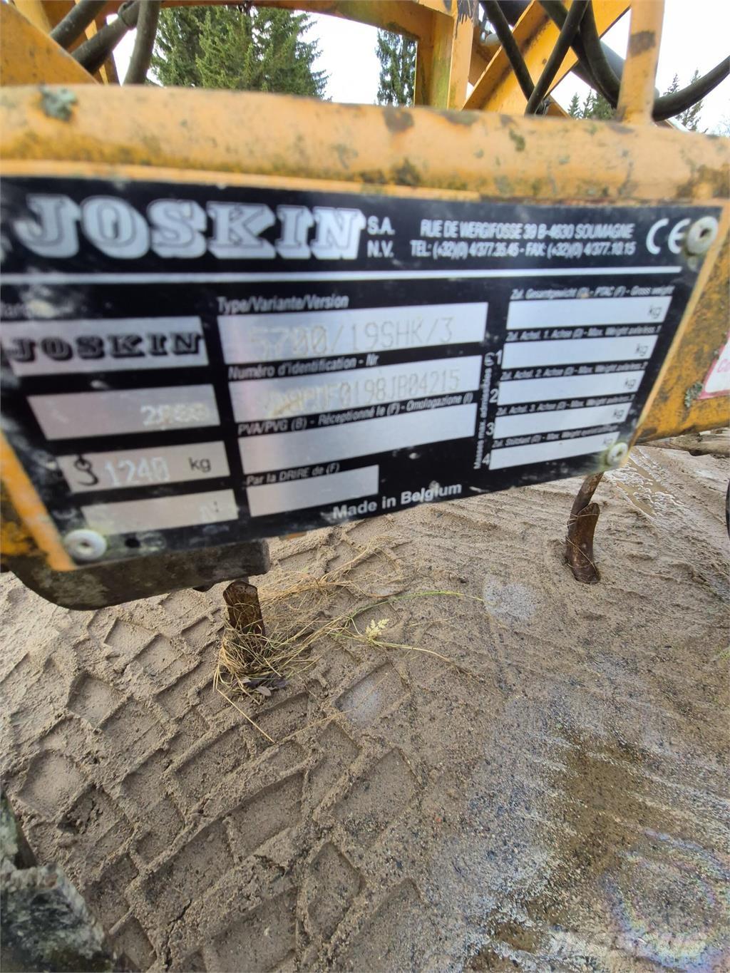 Joskin 5700 Καλλιεργητές - Ρίπερ