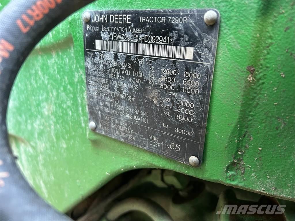 John Deere 7290R Τρακτέρ