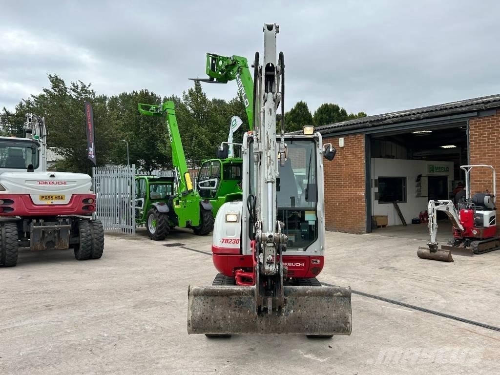 Takeuchi TB 230 Εκσκαφάκι (διαβολάκι) < 7t
