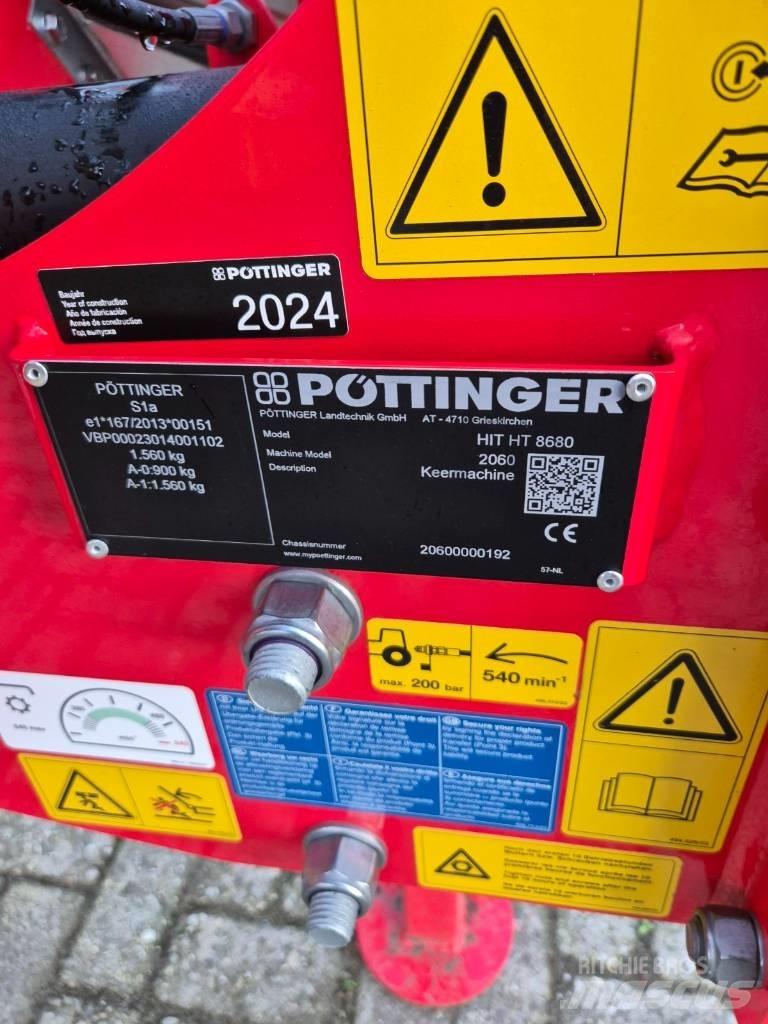 Pöttinger HIT 8680 Τσουγκράνες και χορτοξηραντικές μηχανές
