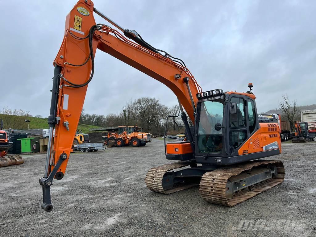 Doosan DX 140 LC Εκσκαφείς με ερπύστριες
