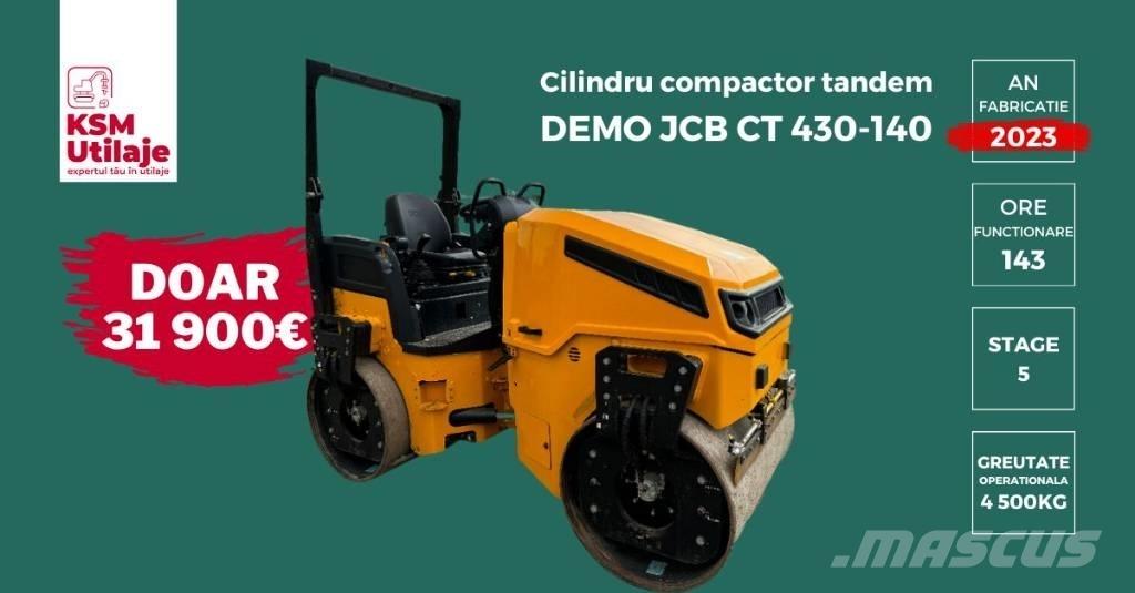 JCB CT430-140 Οδοστρωτήρες διπλού κυλίνδρου