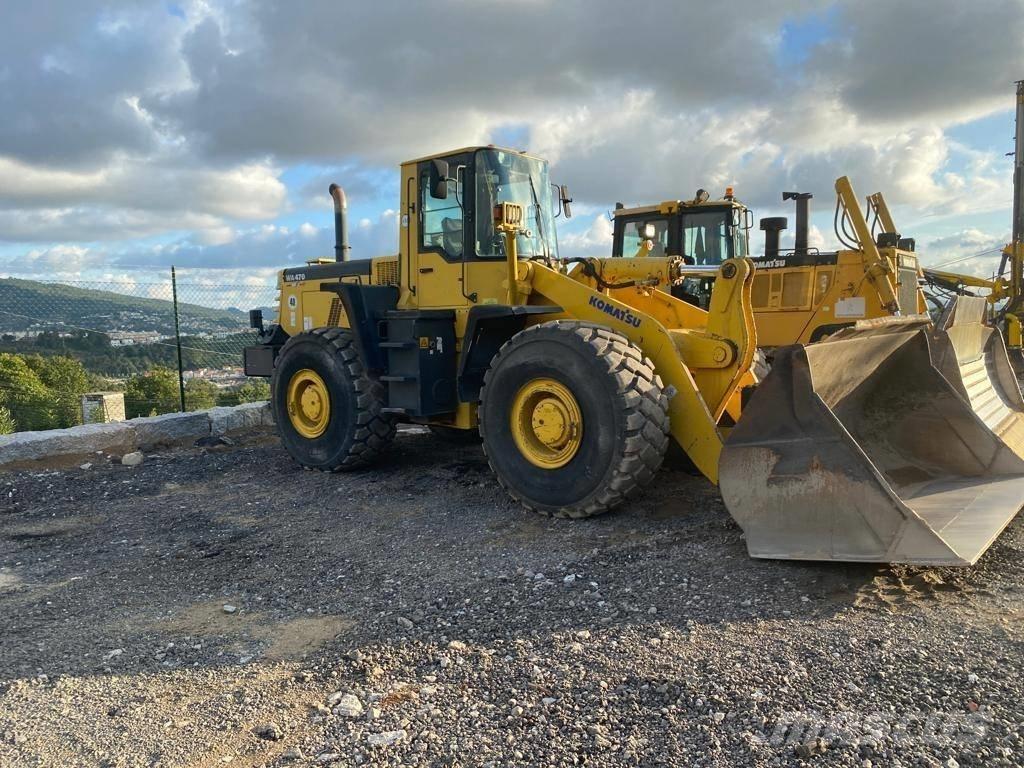 Komatsu WA 470 Φορτωτές με λάστιχα (Τροχοφόροι)