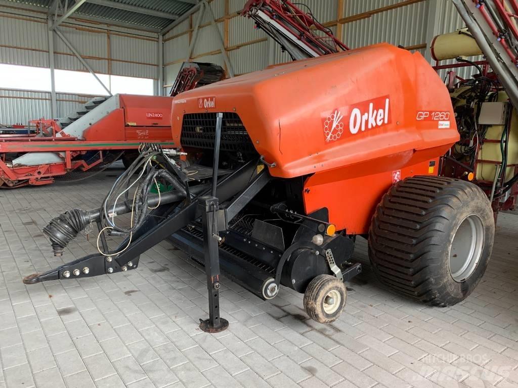 Orkel GP 1260 Πρέσες κυλινδρικών δεμάτων