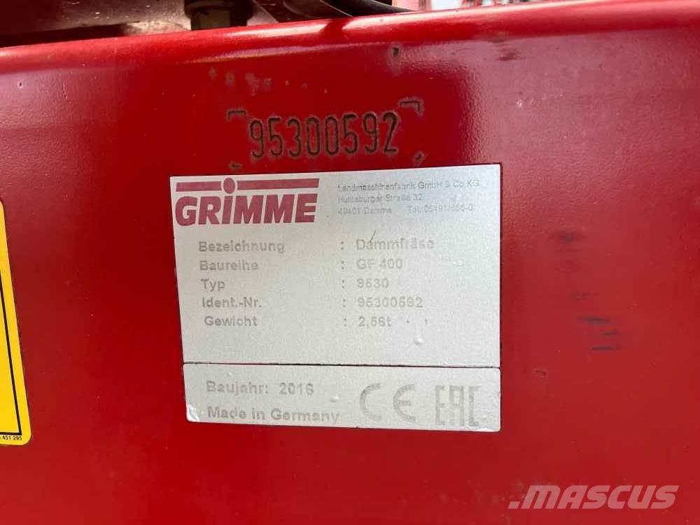 Grimme GF 400 Εξοπλισμός πατατοκαλλιεργειών - Άλλα