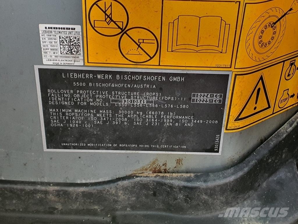 Liebherr L 550 CAB Καμπίνες και εσωτερικό