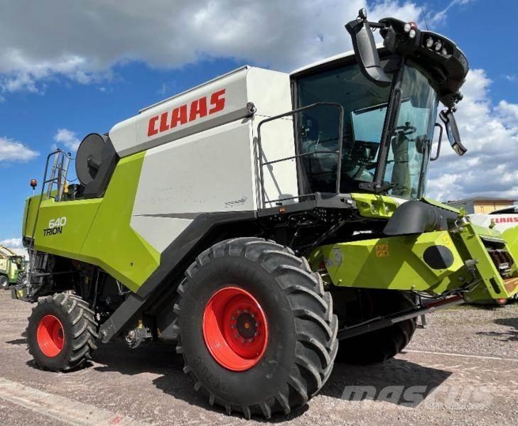 CLAAS TRION 640 Θεριζοαλωνιστικές μηχανές
