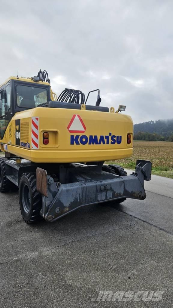 Komatsu PW 160-7K Εκσκαφείς με τροχούς - λάστιχα