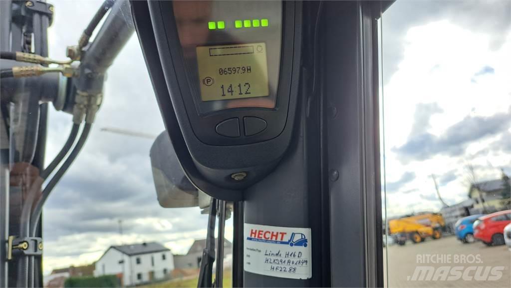 Linde H16D Πετρελαιοκίνητα Κλαρκ