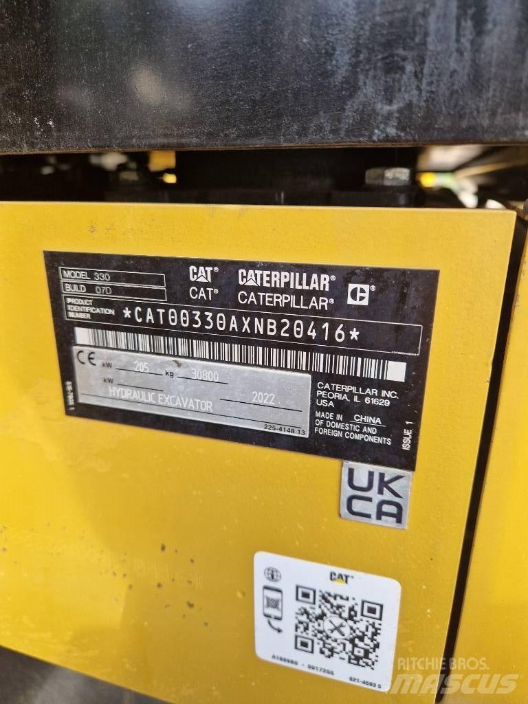 CAT 330 SLR Εκσκαφείς με ερπύστριες