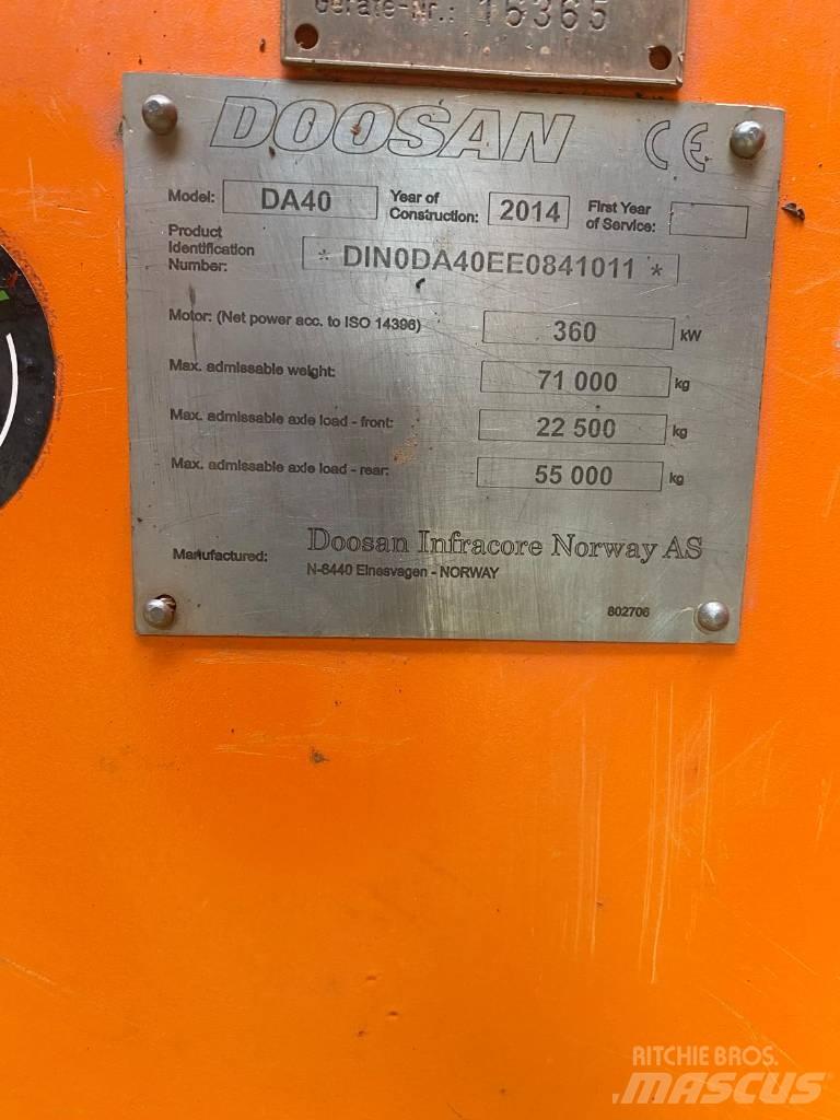Doosan DA 40 Σπαστό Dump Truck ADT