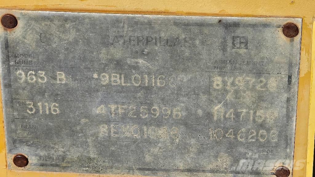 CAT 963 B Φορτωτές με ερπύστριες