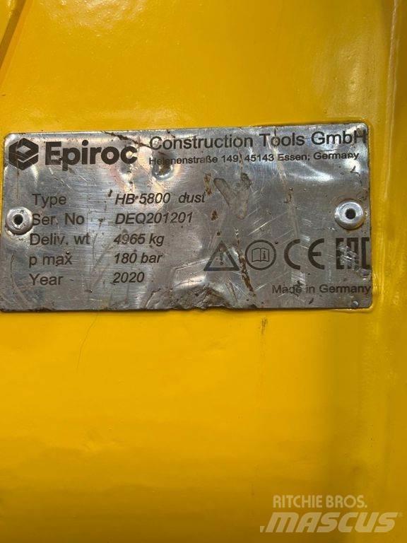 Epiroc HB5800 Σφυριά / Σπαστήρες