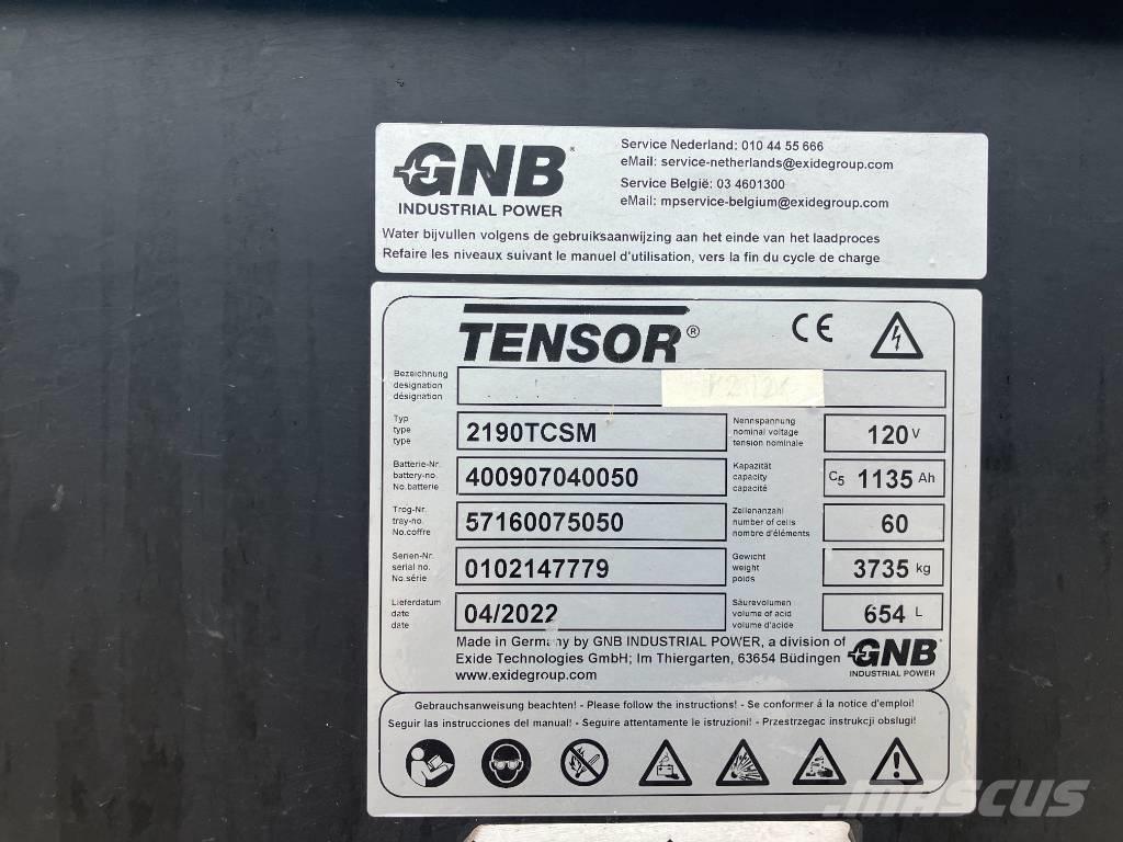 Kalmar ECG 160-12 Ηλεκτρικά περονοφόρα ανυψωτικά κλαρκ