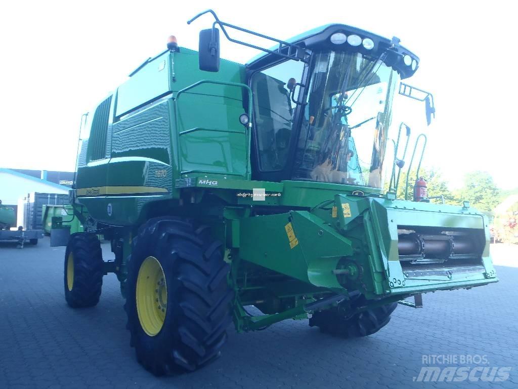 John Deere T670 Θεριζοαλωνιστικές μηχανές