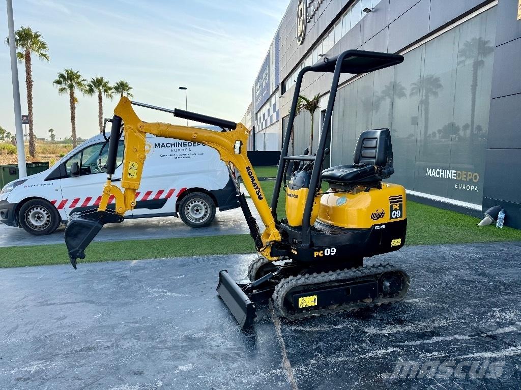 Komatsu PC 09-1 Εκσκαφάκι (διαβολάκι) < 7t
