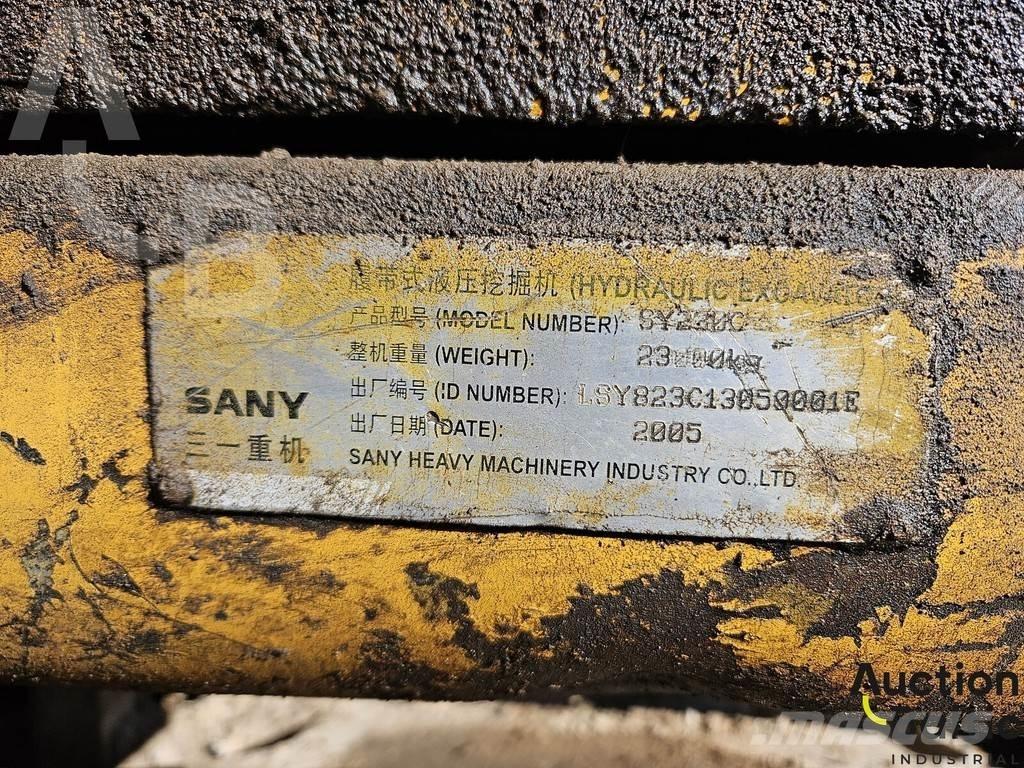 Sany SY 230 C Εκσκαφείς με ερπύστριες