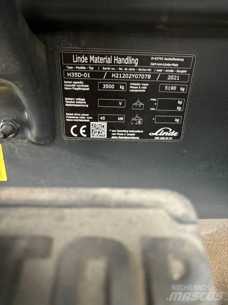 Linde H35D/1202 Πετρελαιοκίνητα Κλαρκ