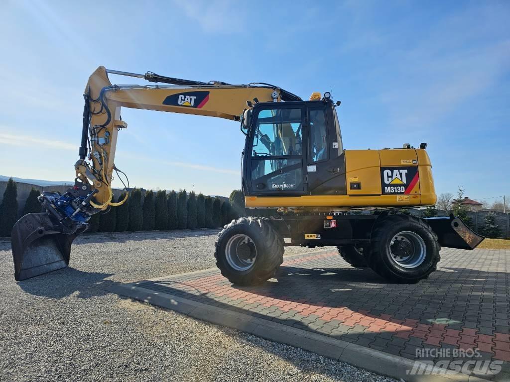 CAT 313 D Εκσκαφείς με τροχούς - λάστιχα