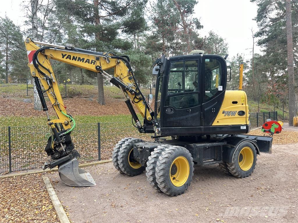 Yanmar B75W Εκσκαφείς με τροχούς - λάστιχα