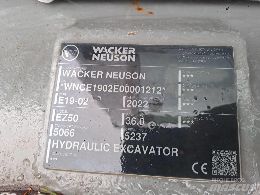 Wacker Neuson EZ50 Εκσκαφείς με ερπύστριες