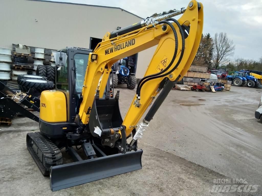 New Holland E37C Εκσκαφάκι (διαβολάκι) < 7t