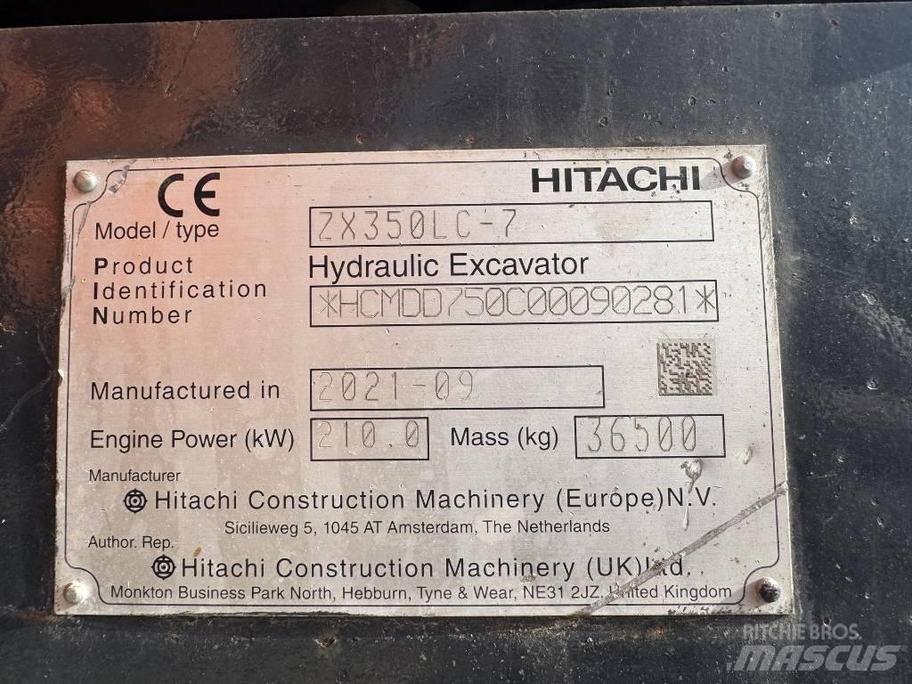 Hitachi ZX 350 LC-7 Εκσκαφείς με ερπύστριες