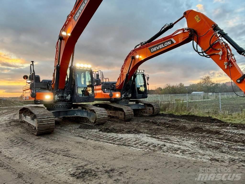 Doosan DX 255 Εκσκαφείς με ερπύστριες