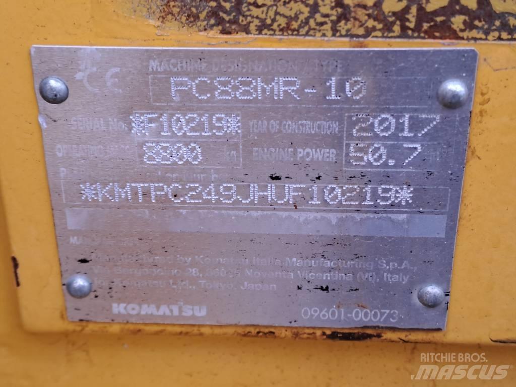 Komatsu PC 88 MR Εκσκαφέας χανδάκων