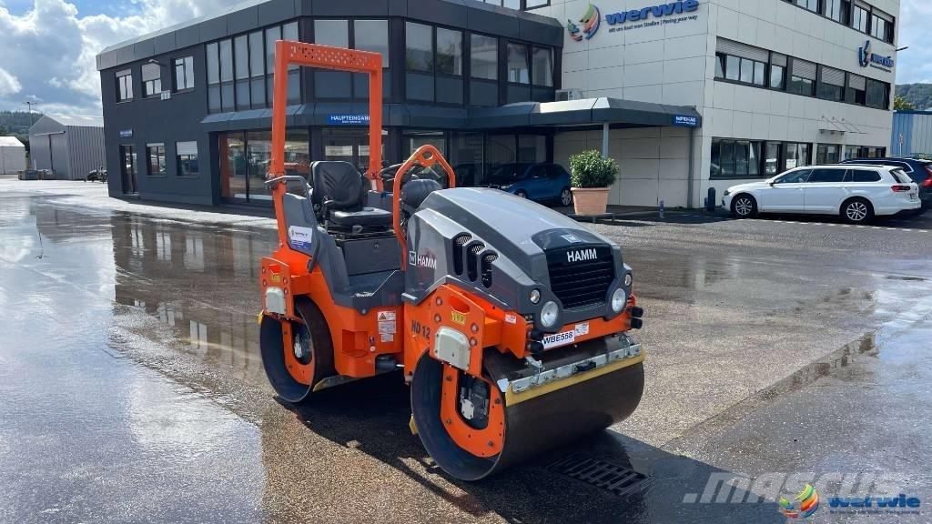 Hamm HD 12 VV Οδοστρωτήρες διπλού κυλίνδρου